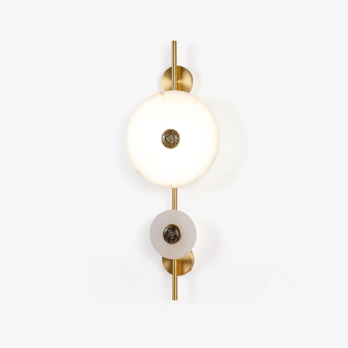 Alabaster Eclipse Wall Light