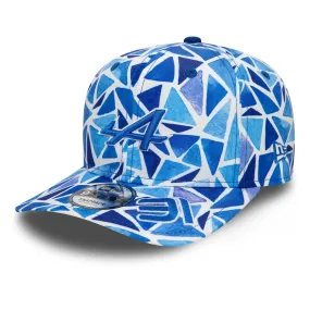 Alpine Racing Esteban Ocon Barcelona Blue 9FIFTY Snapback Cap