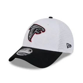 Atlanta Falcons NFL Training 2024 White 9FORTY Stretch Snap Cap