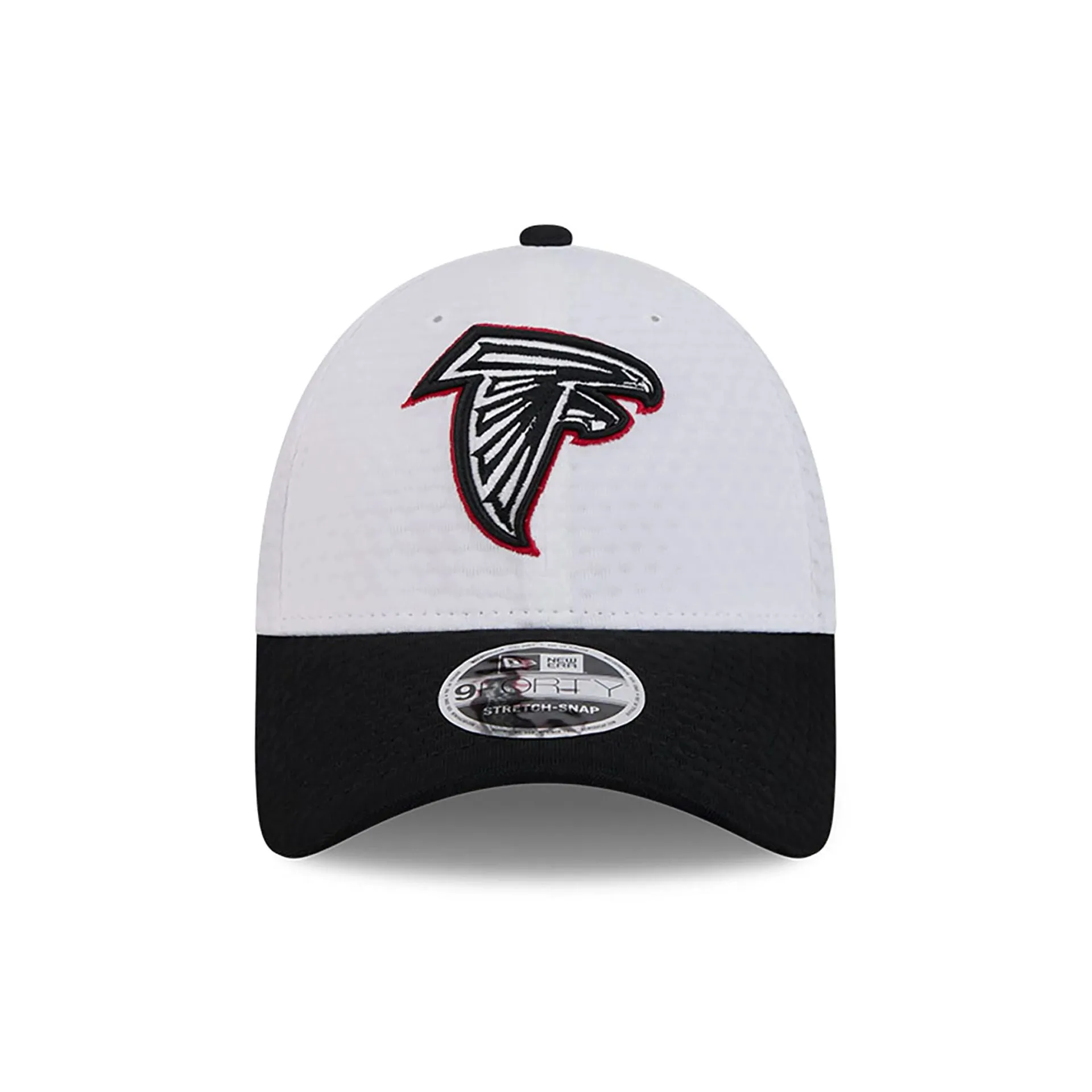 Atlanta Falcons NFL Training 2024 White 9FORTY Stretch Snap Cap