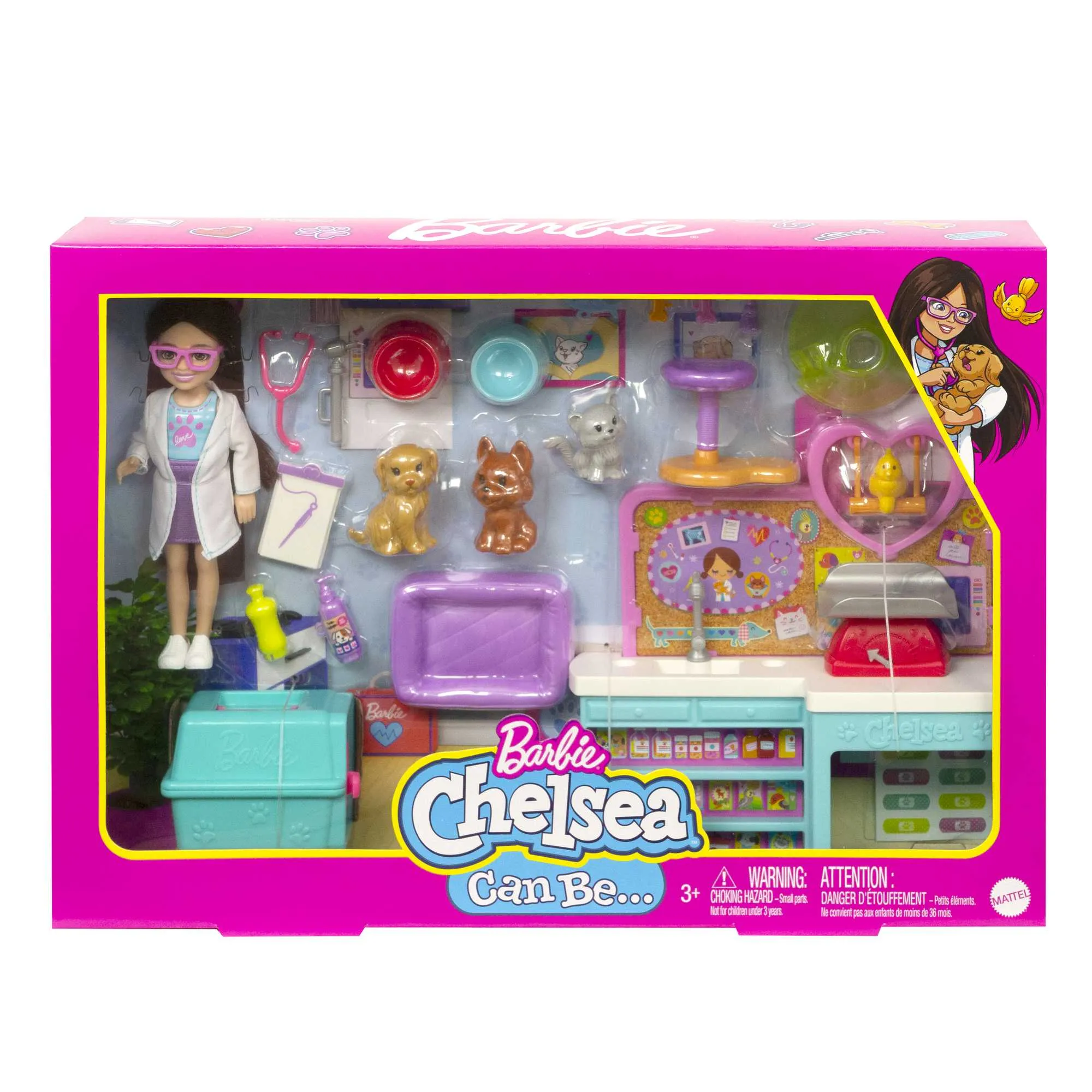 Barbie Chelsea Doll And Playset