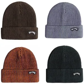 Billabong Mens Arch Patch Fine Knit Cuffed Beanie