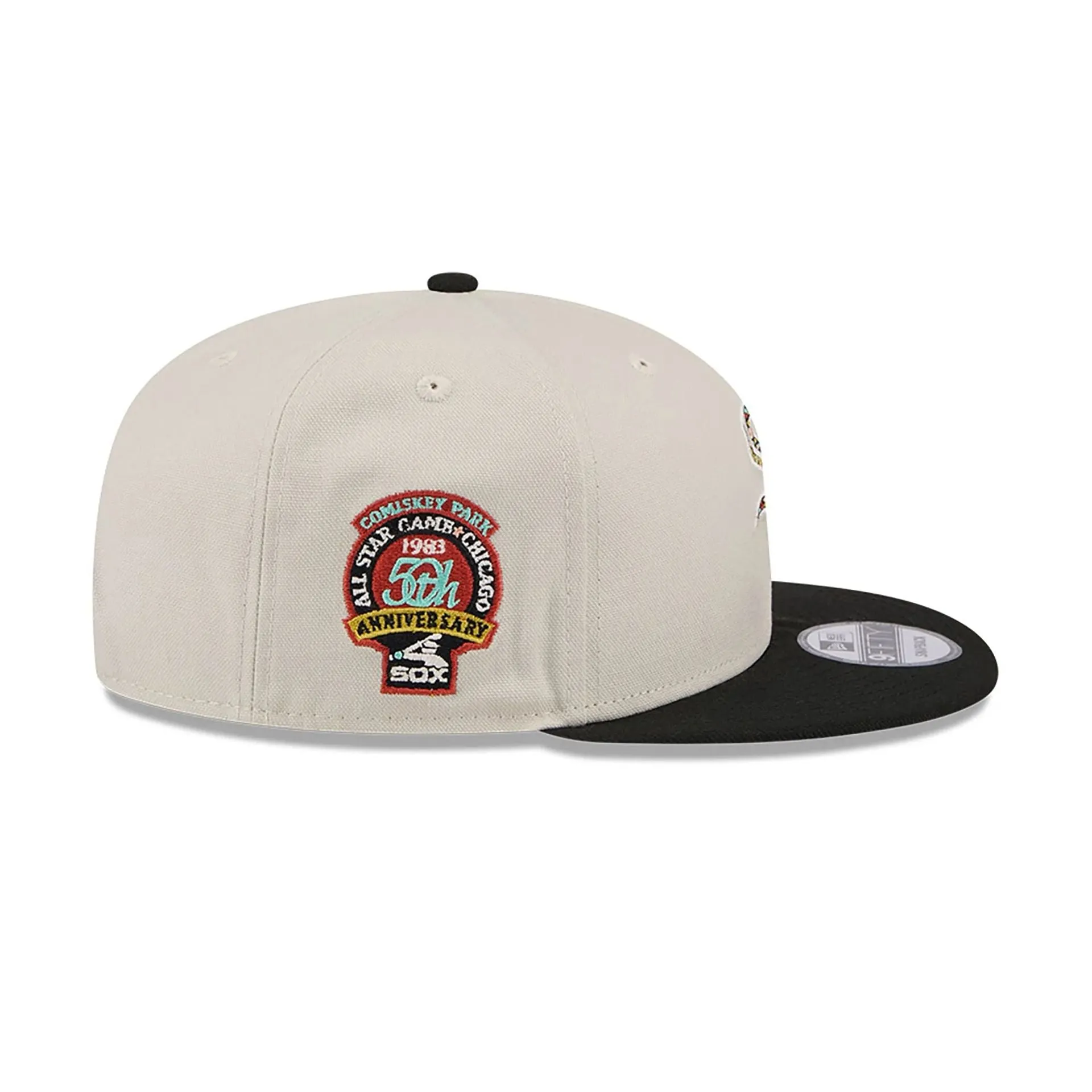 Chicago White Sox Floral Fill Light Beige 9FIFTY Snapback Cap