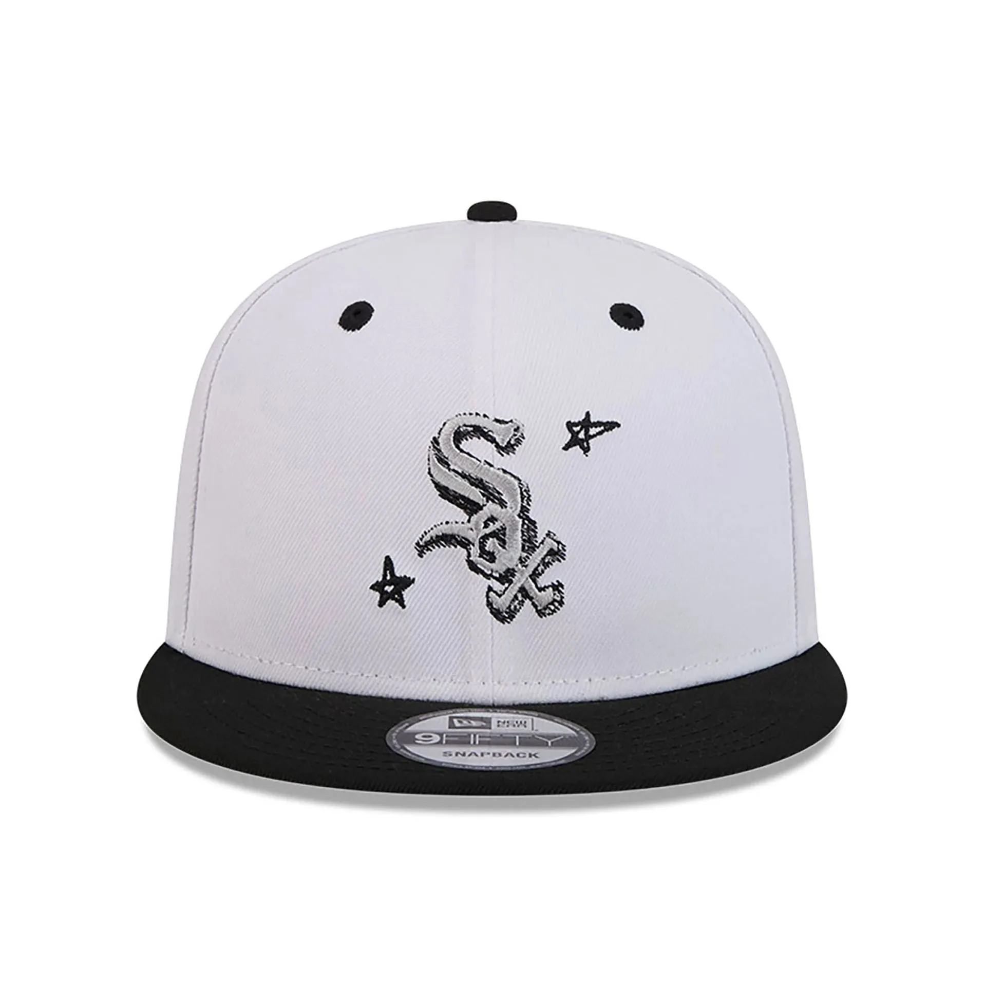 Chicago White Sox Official Doodles White 9FIFTY Snapback Cap