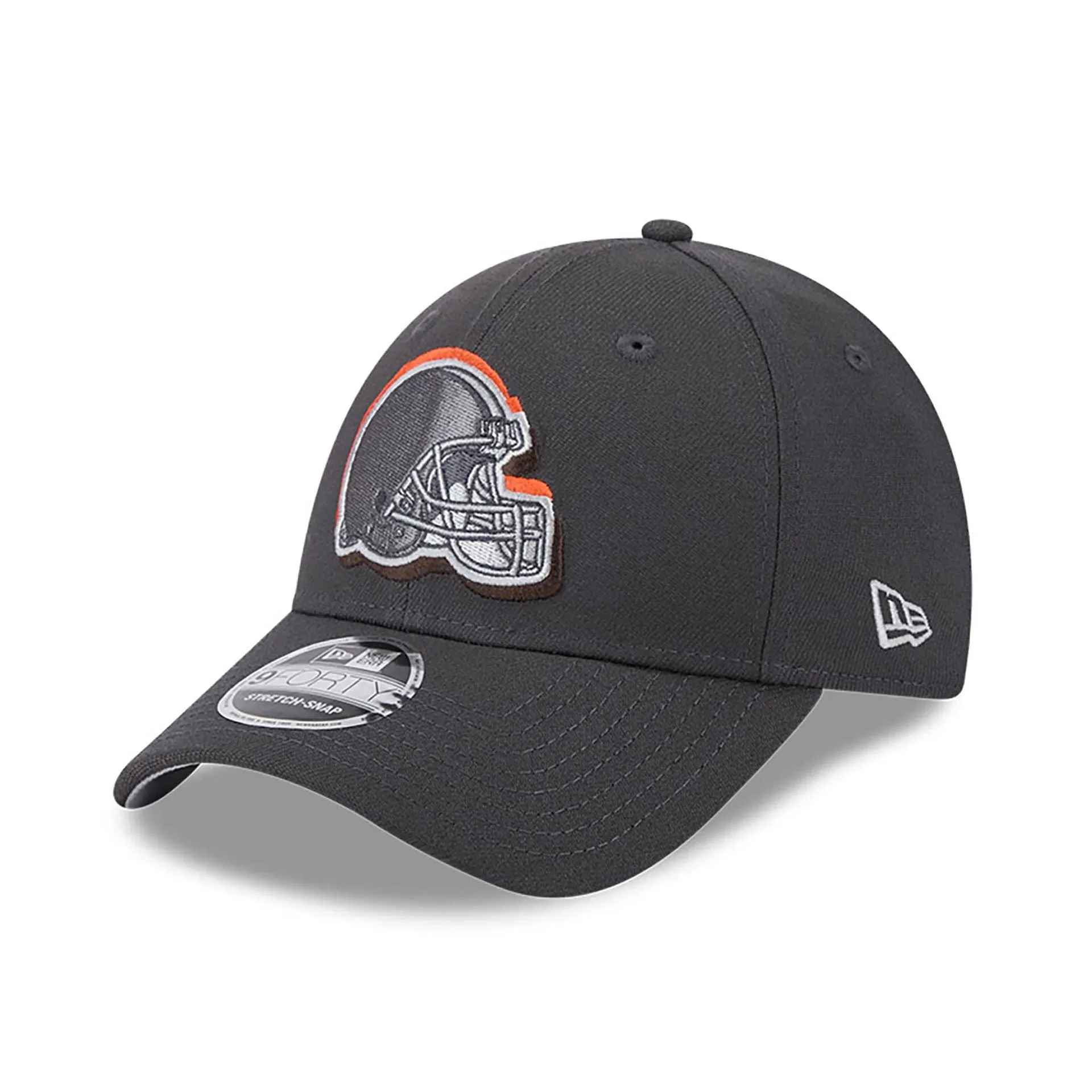 Cleveland Browns NFL Draft 2024 Dark Grey 9FORTY Stretch-Snap Cap