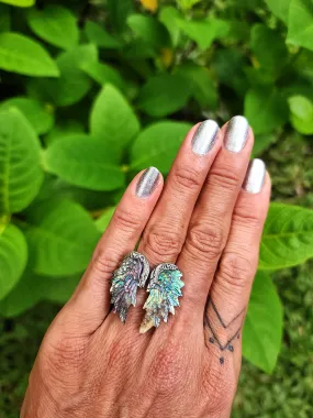 Iridescent Wing Ring