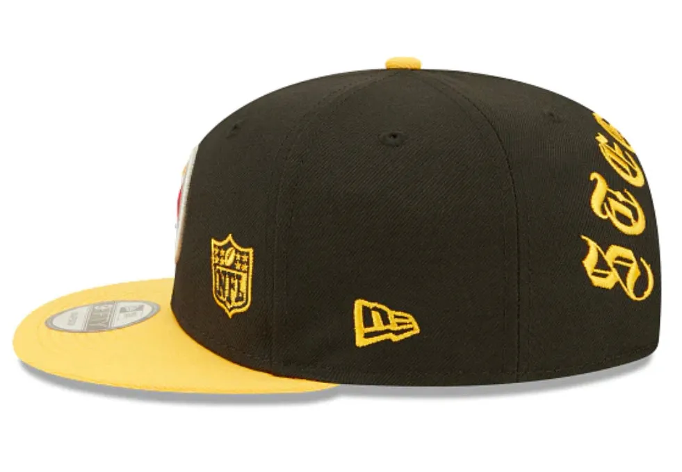 New Era Pittsburgh Steelers Blackletter Arch 9FIFTY Snapback