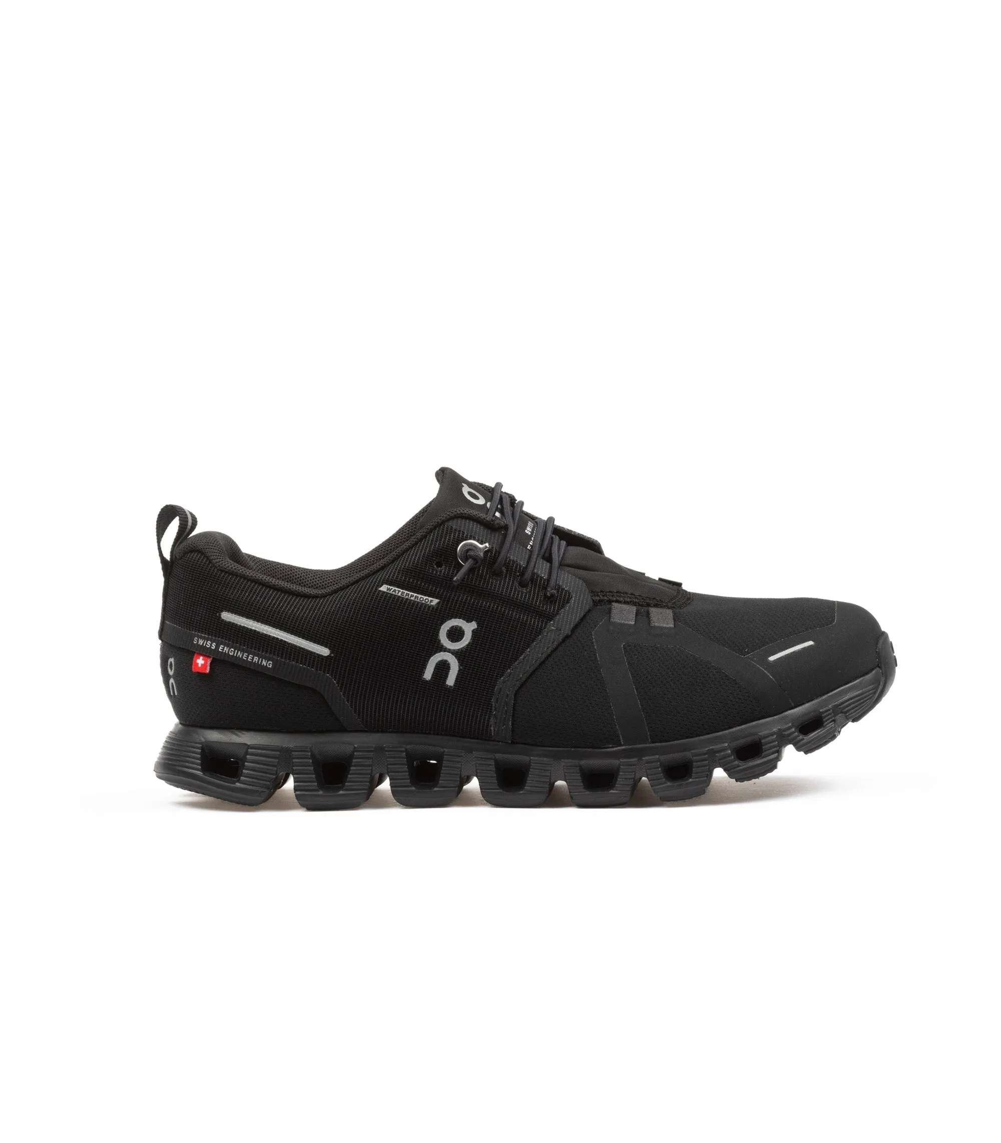 On Shoes Cloud 5 Wateproof All Black Donna