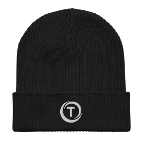 Organic Cotton Beanie - Black - TLWC Logo