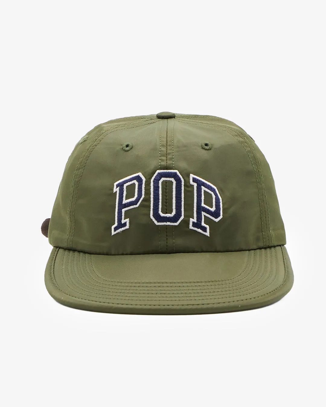 Pop Trading Company Arch Sixpanel Hat Olive