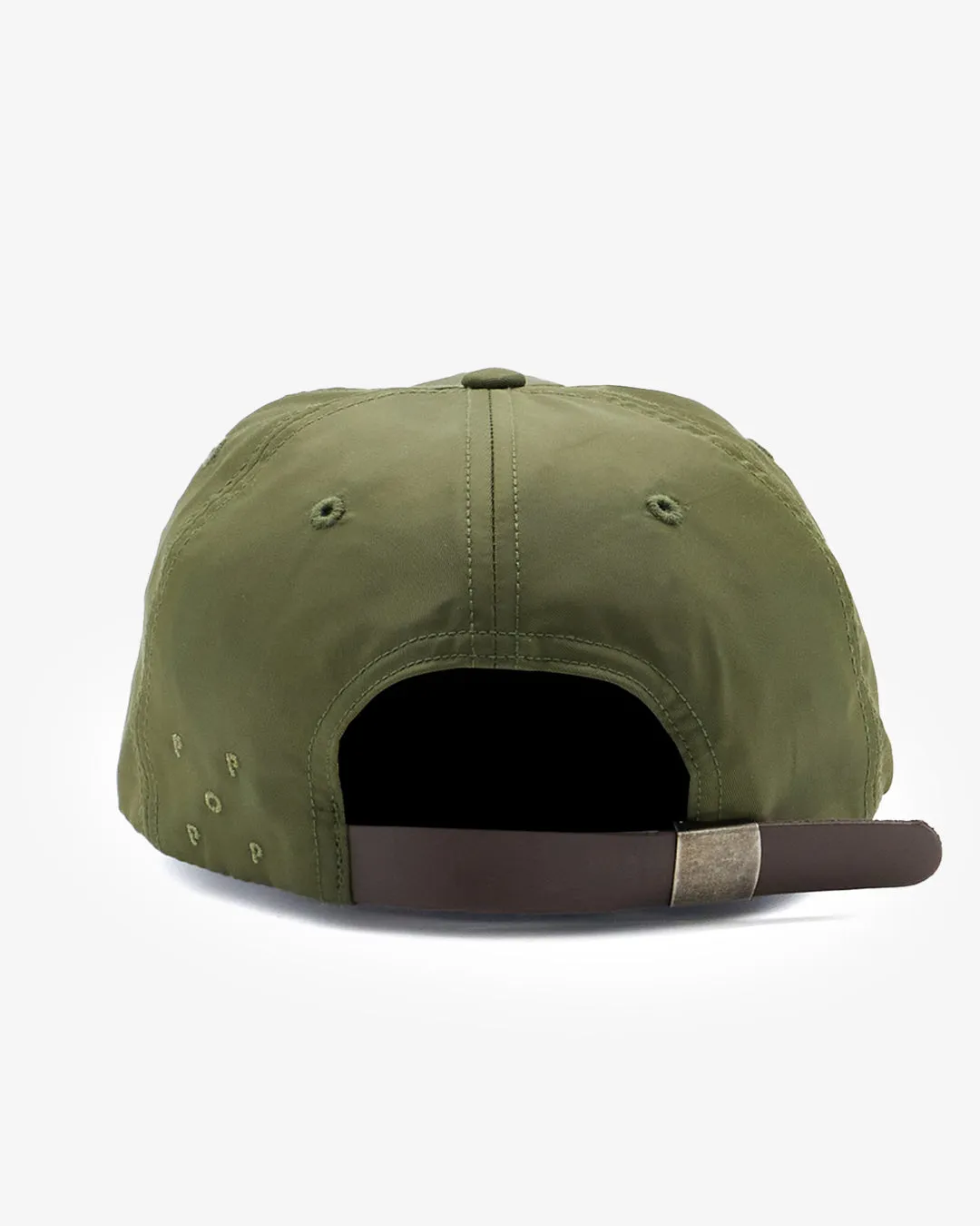 Pop Trading Company Arch Sixpanel Hat Olive