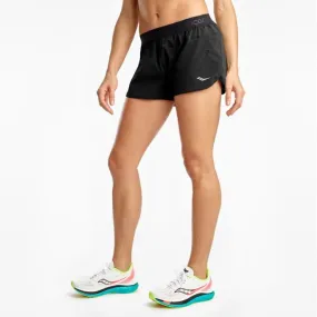 Saucony Outpace 2.5 Inch Split Short Womens