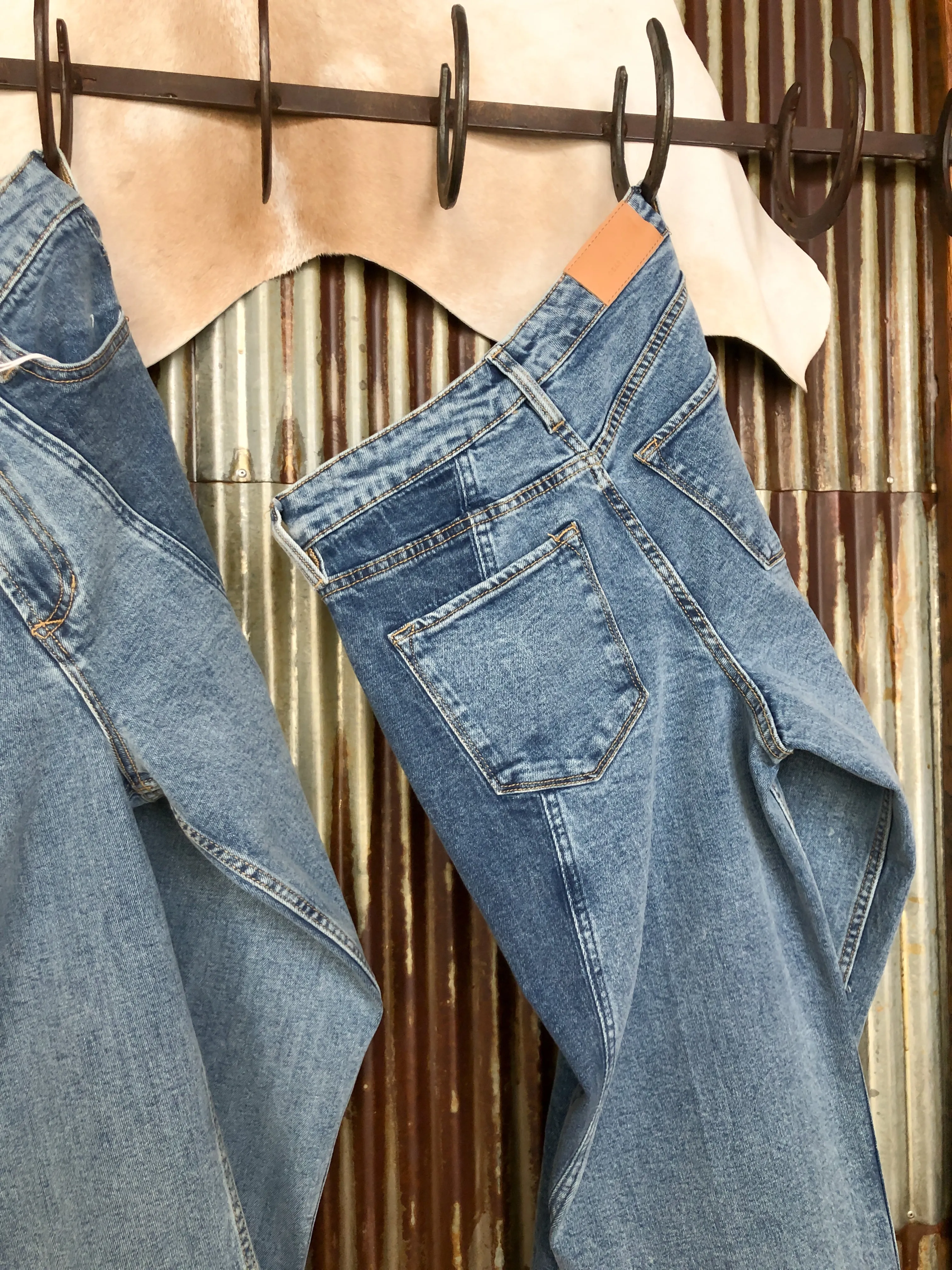 The Blaine High Rise Wide Leg Jean (Final Sale)