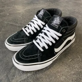 Vans Skate Grosso Mid Black/White/Emo Leather SALE