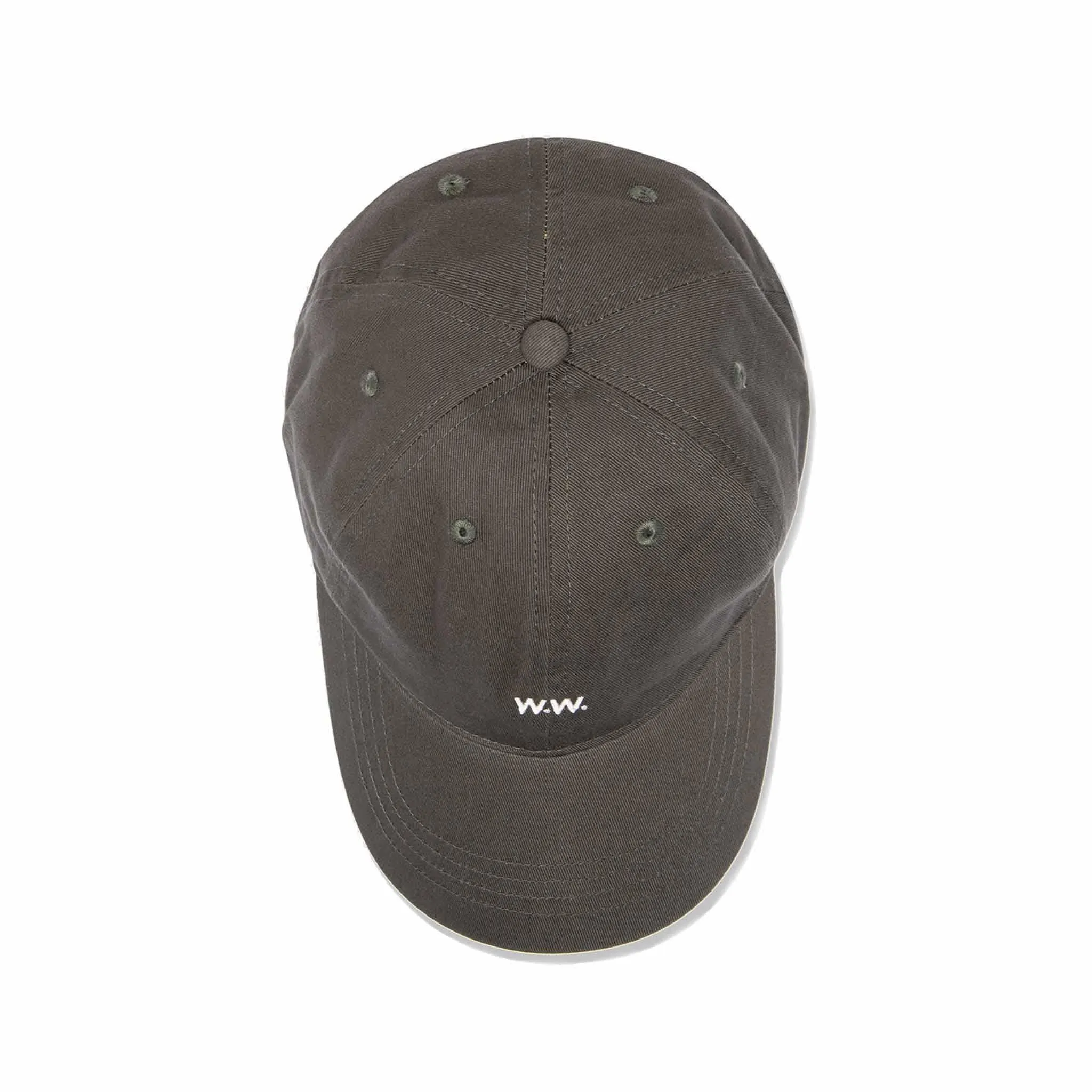 Wood Wood Low Profile Cap Dusty Green